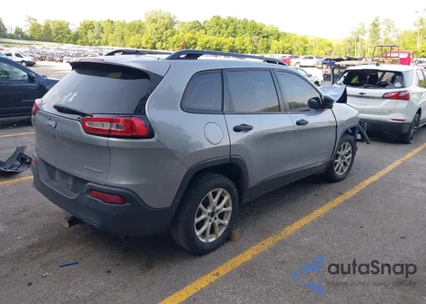 2015 Jeep Cherokee Sport z USA, uszkodzony, nr VIN 1C4PJLABXFW637626